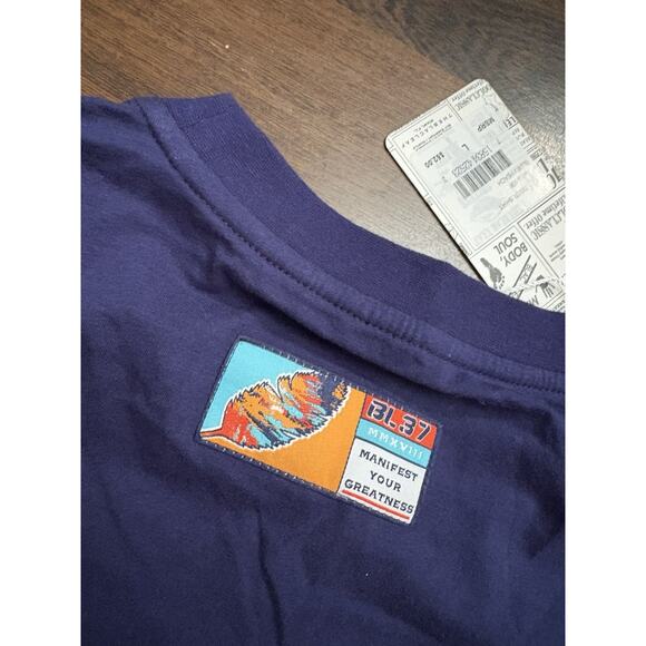 BLACK LEAF SPLIT TIGER SHIRT MENS SZ LARGE MULTI-COLOR - Picture 8 of 11